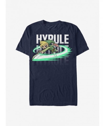 Nintendo Zelda Hyrule Stack T-Shirt $8.03 T-Shirts