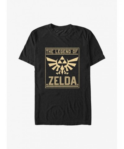 The Legend of Zelda Gold Card Big & Tall T-Shirt $10.05 T-Shirts