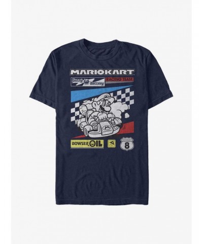 Nintendo Mario Kart Racing Team T-Shirt $7.03 T-Shirts