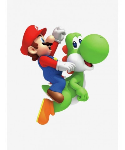 Nintendo Yoshi/Mario Peel & Stick Giant Wall Decals $9.96 Decals