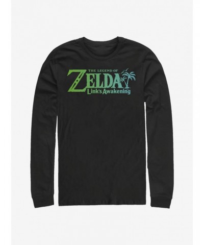 The Legend Of Zelda Links Awakening Art Long-Sleeve T-Shirt $10.59 T-Shirts