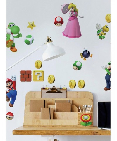 Super Mario Brothers Peel And Stick Wall Decals $6.44 Decals