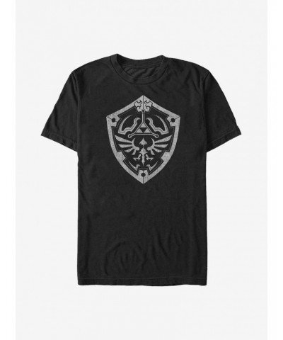 Nintendo Zelda The Shield T-Shirt $8.03 T-Shirts