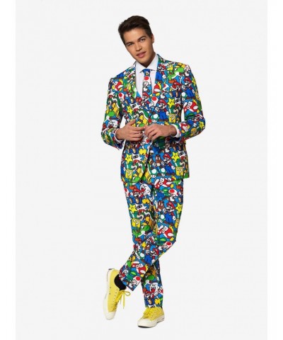 Nintendo Super Mario Men's Licensed Suit $56.35 Suits