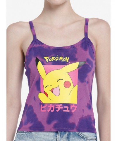 Pokemon Pikachu Tie-Dye Girls Cami $6.73 Cami