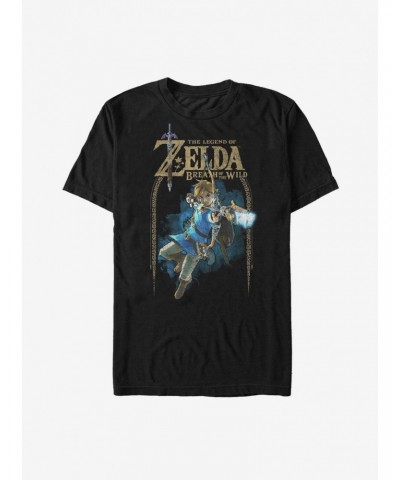 Nintendo Legend of Zelda Breath of the Wild Arch T-Shirt $5.69 T-Shirts
