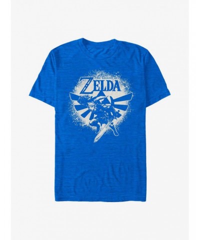 The Legend of Zelda Link Spray Paint T-Shirt $6.36 T-Shirts