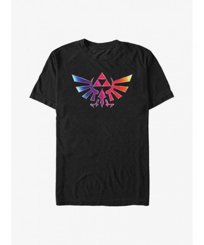 The Legend of Zelda Rainbow Hyrule Big & Tall T-Shirt $6.49 T-Shirts