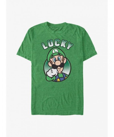Nintendo Mario Lucky Luigi T-Shirt $7.70 T-Shirts